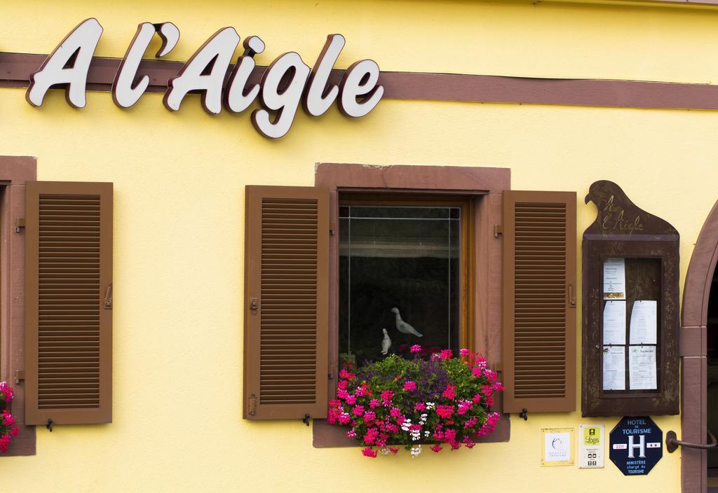 Готель Restaurant A L'Aigle Wimmenau Екстер'єр фото