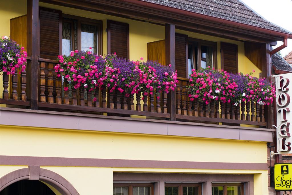 Готель Restaurant A L'Aigle Wimmenau Екстер'єр фото